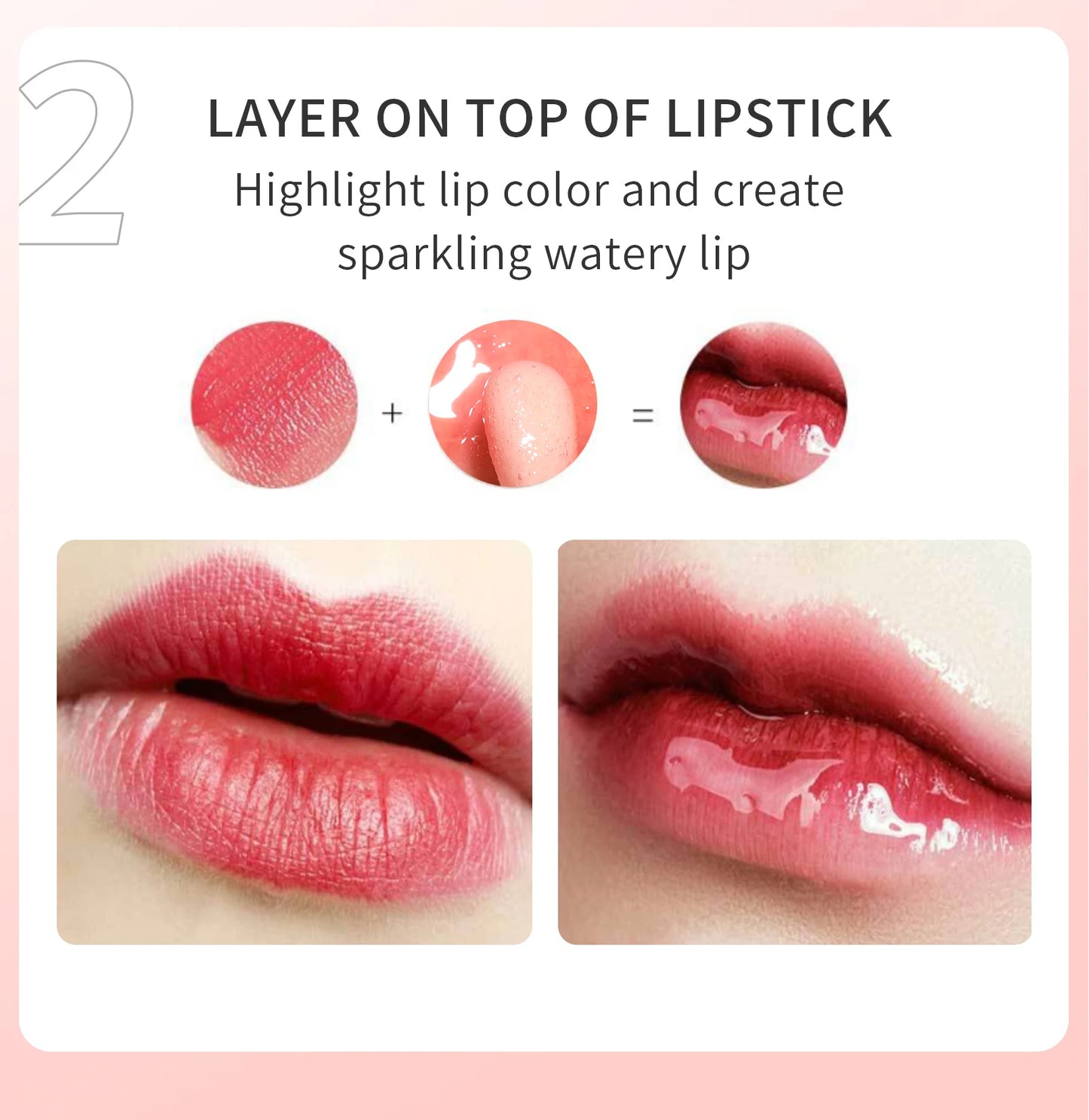 Crystal Jelly Moisturizing Lip Oil Set Plumping Lip Gloss Makeup Sexy Plump Lip Glow Oil Tinted Lip Plumper Set