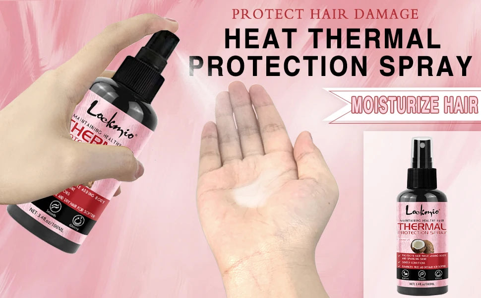 Thermal Protection Spray for Hair Heat Protector Serum Protect Hair From UV Damaged Moisturizing Hair-care Conditioner for Women