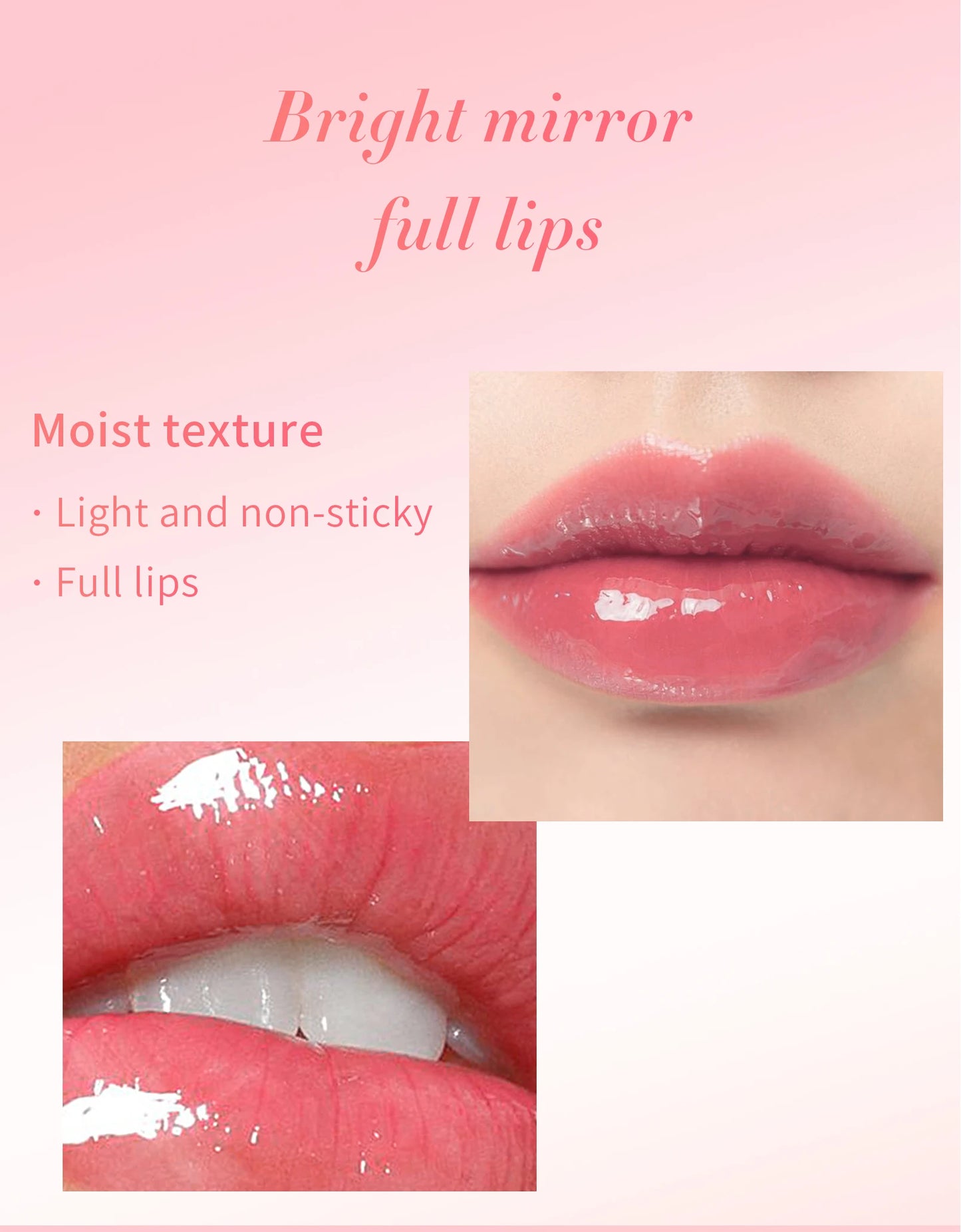 Crystal Jelly Moisturizing Lip Oil Set Plumping Lip Gloss Makeup Sexy Plump Lip Glow Oil Tinted Lip Plumper Set